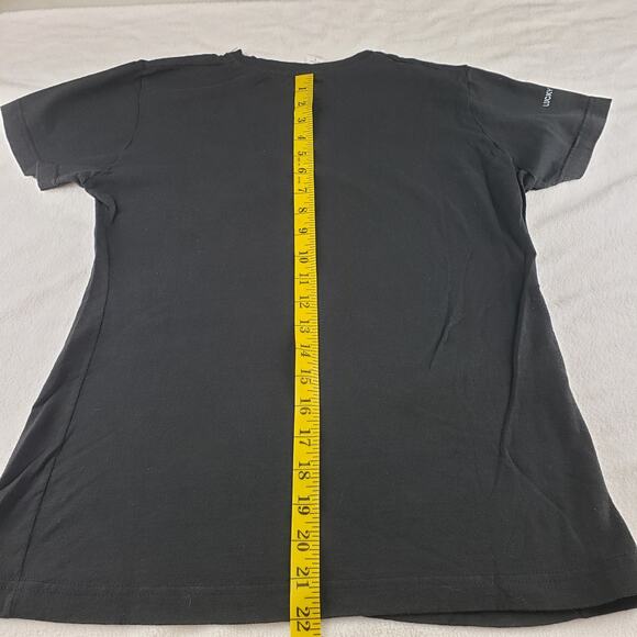 Upper Playground Shirt Womens Small Black Cassette Tape Short Sleeve 100% Cotton - Picture 4 of 8